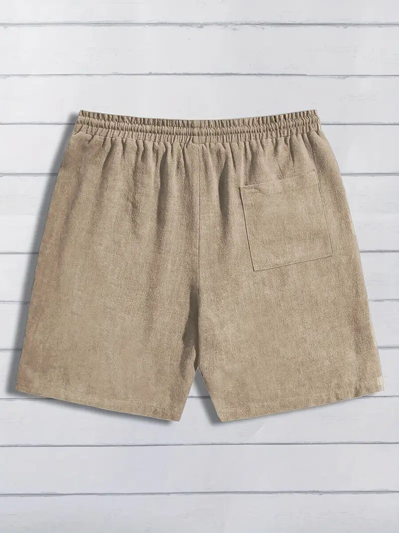 Casual linnen korte broek