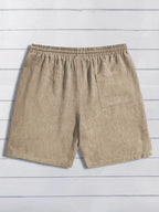 Casual linnen korte broek