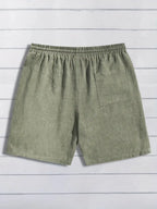 Casual linnen korte broek