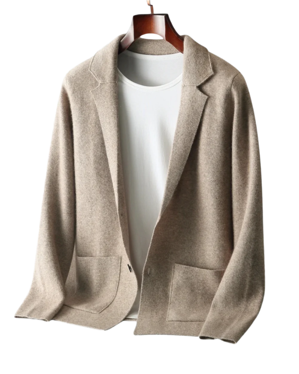 Bacchus kasjmier vest met knopen