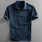 San Julian linnen poloshirt