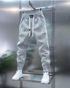 Casual broek met patroon