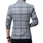 Elegante geruite blazer