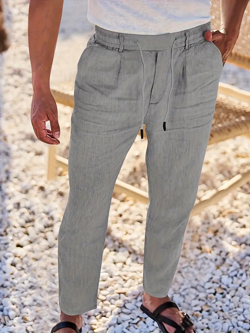 Elegante linnen broek