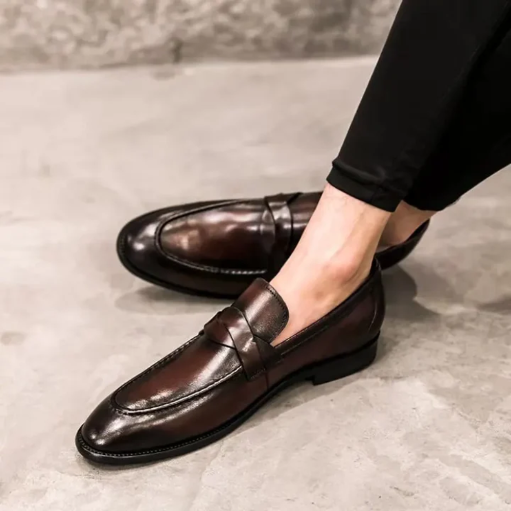 Chique leer Loafers