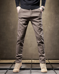 Casual broek met slanke pasvorm