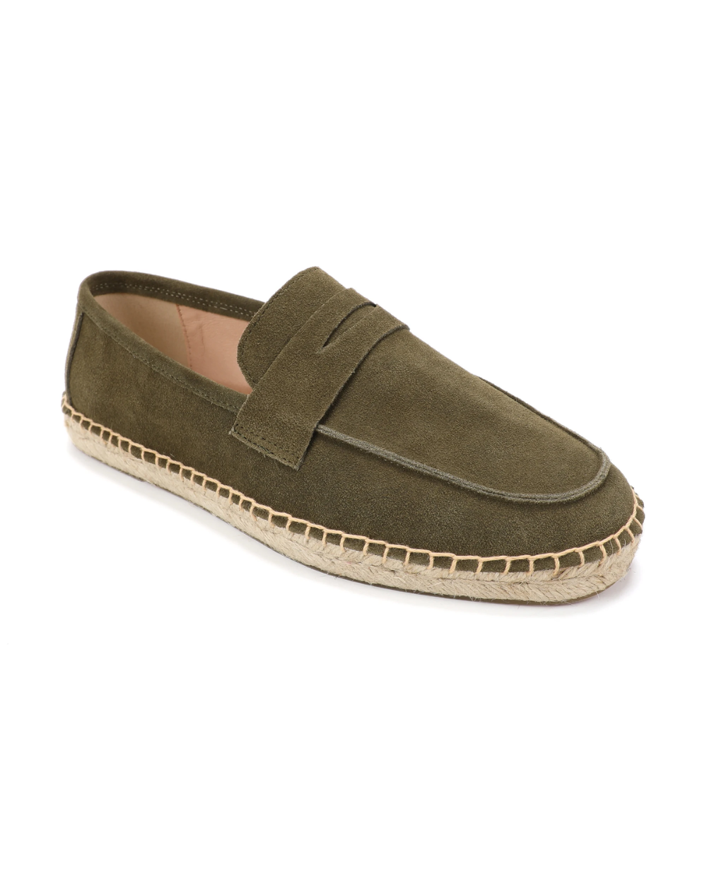 Elegante espadrilles van suède