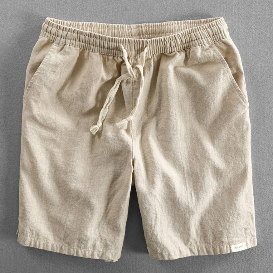Katoenen korte broek in Japanse stijl