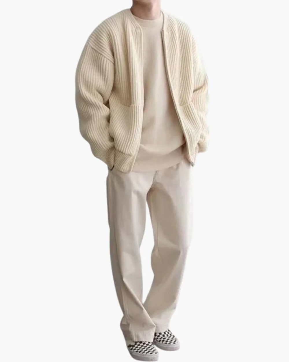Casual herenvest