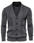 Luxe herenvest met knopen