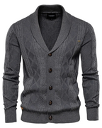 Luxe herenvest met knopen