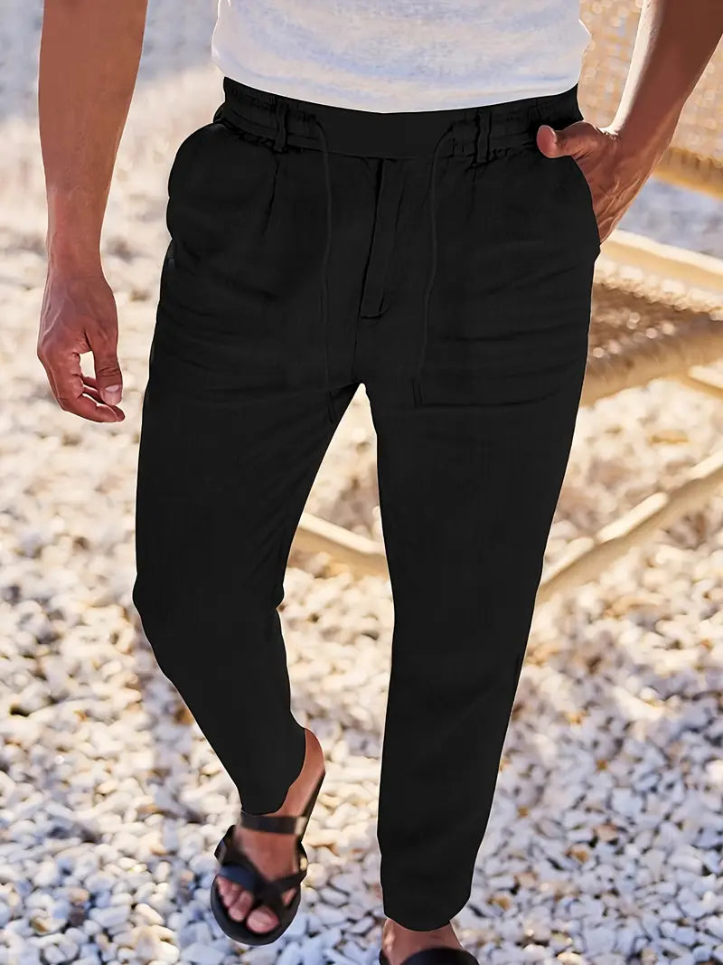 Elegante linnen broek