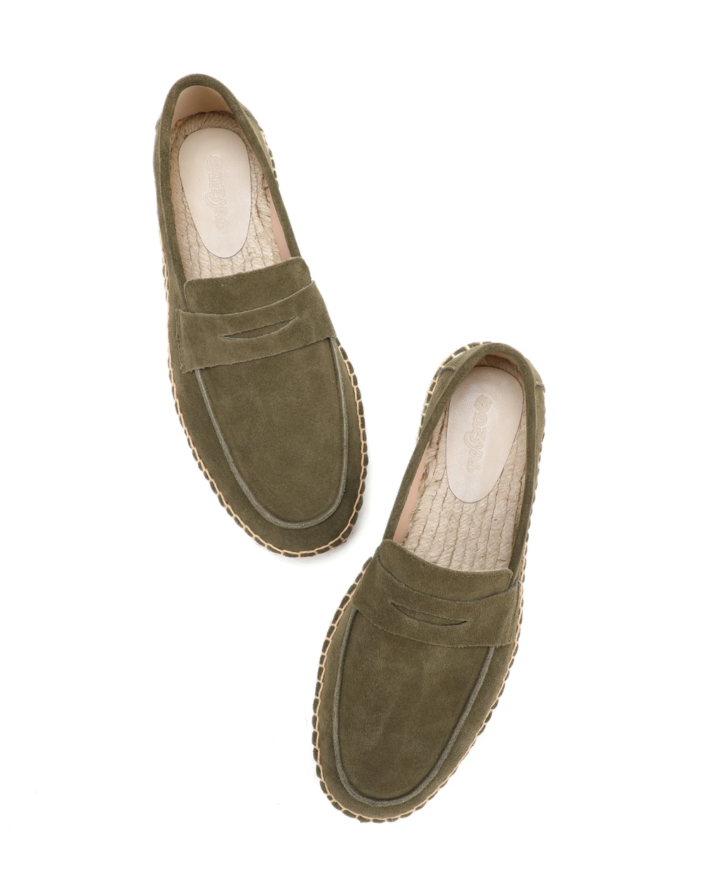 Elegante espadrilles van suède