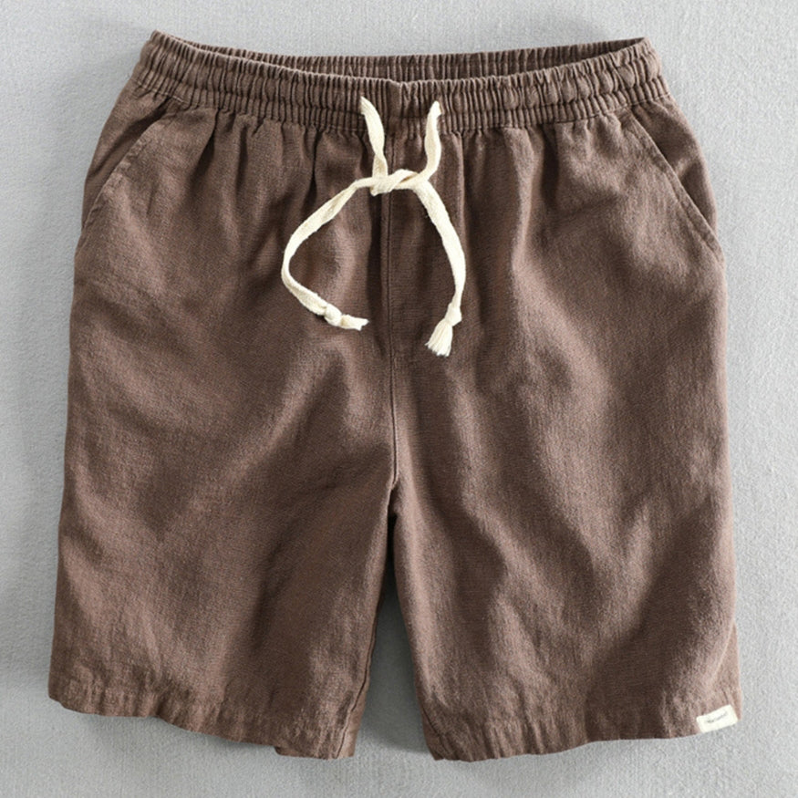 Katoenen korte broek in Japanse stijl