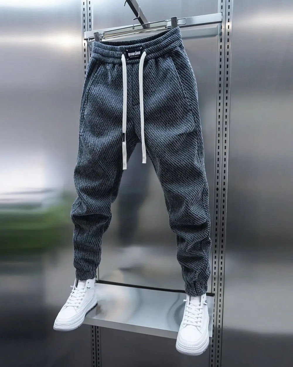 Casual broek met patroon
