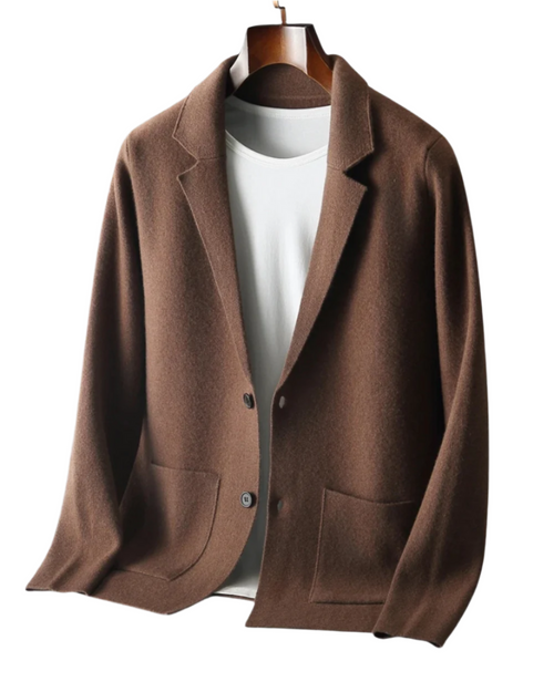 Bacchus kasjmier vest met knopen