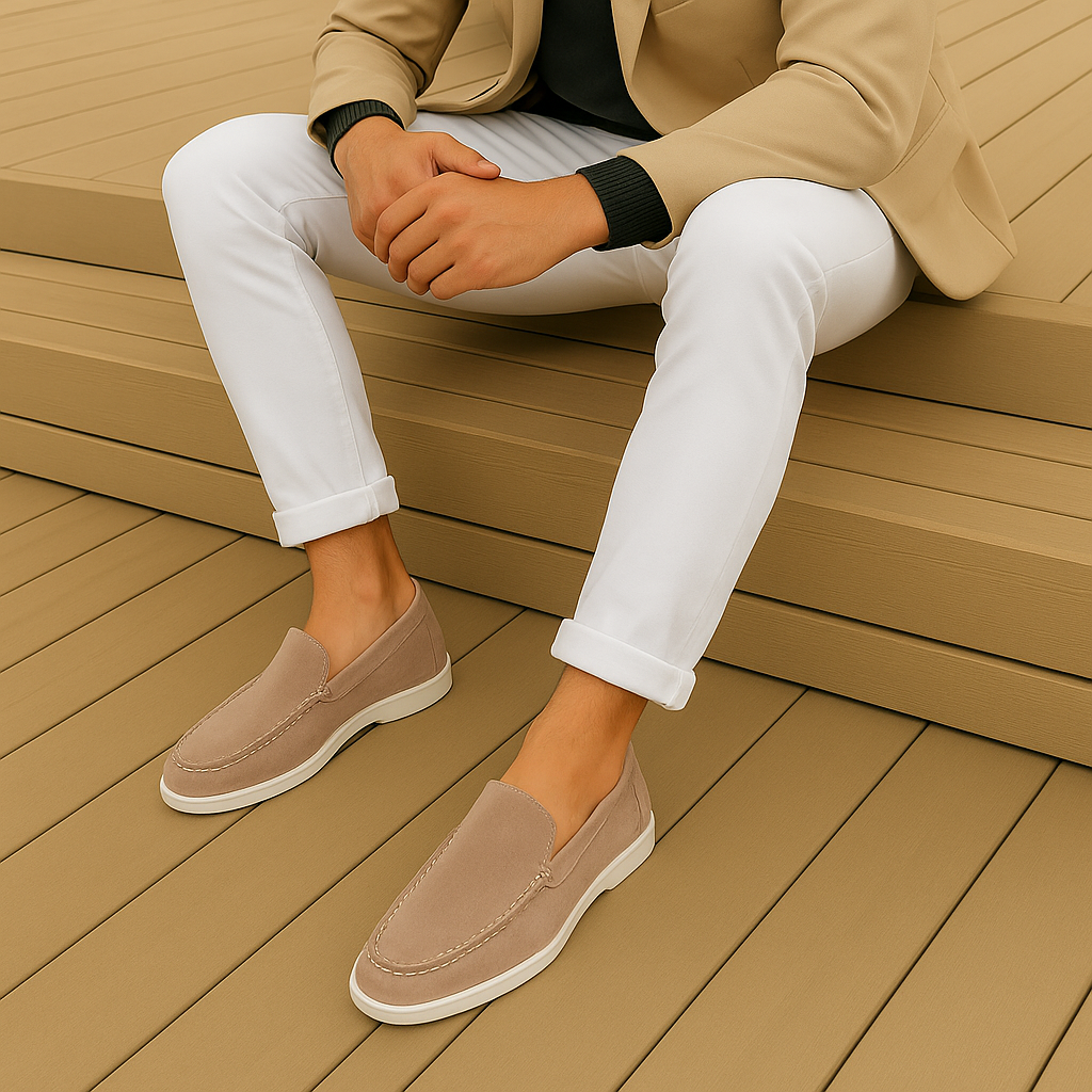 Chique suède Loafers