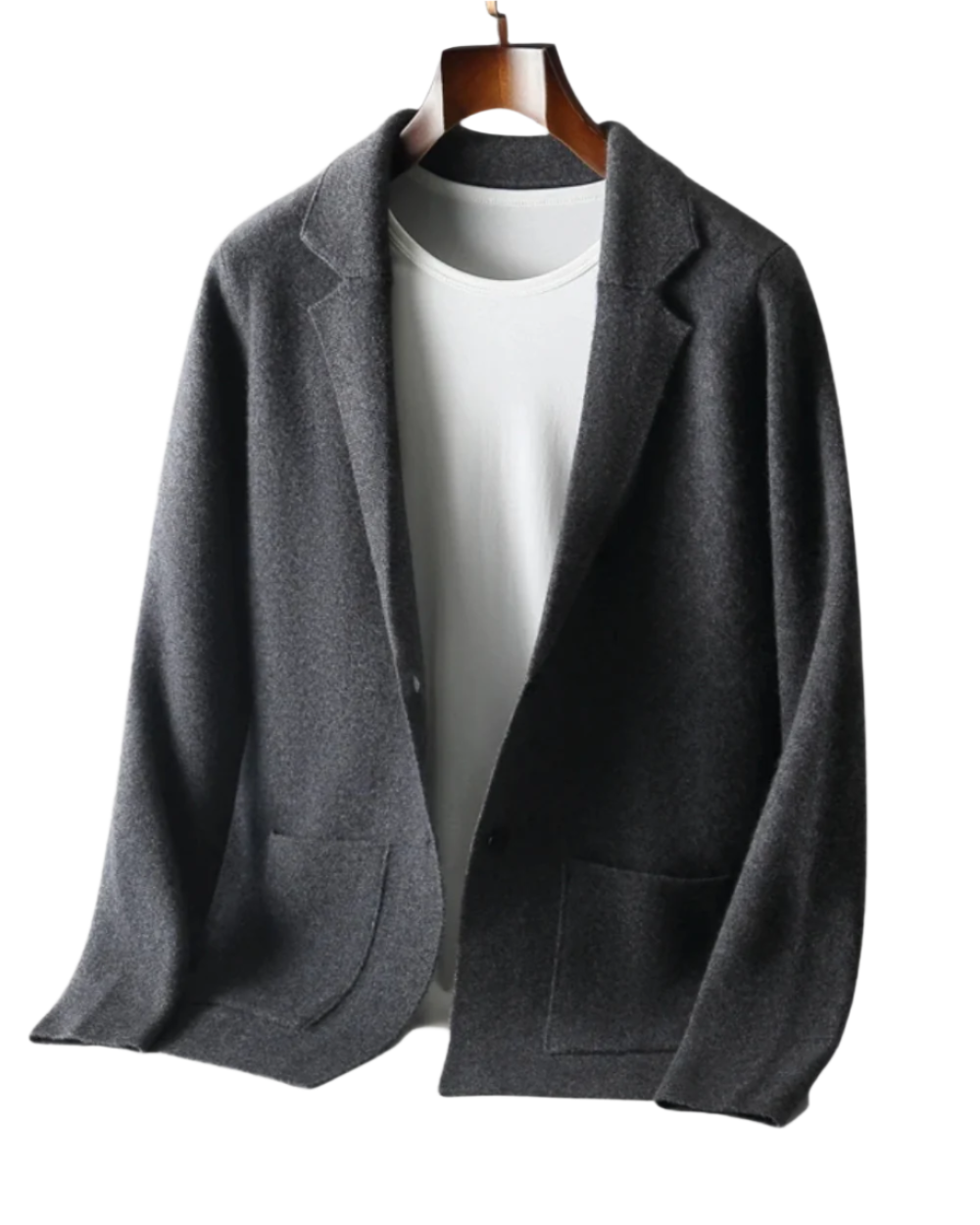 Bacchus kasjmier vest met knopen