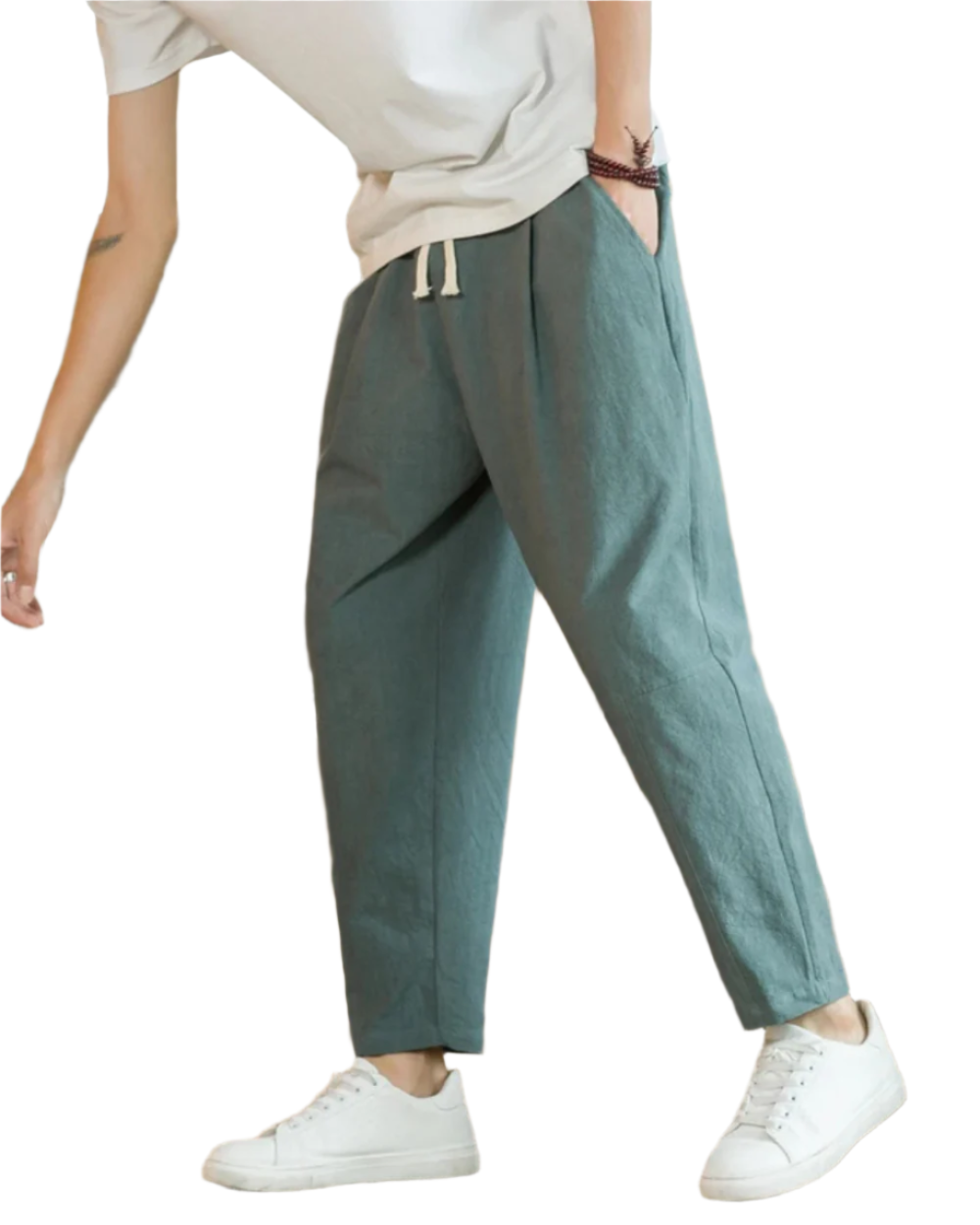 Rome katoenen broek