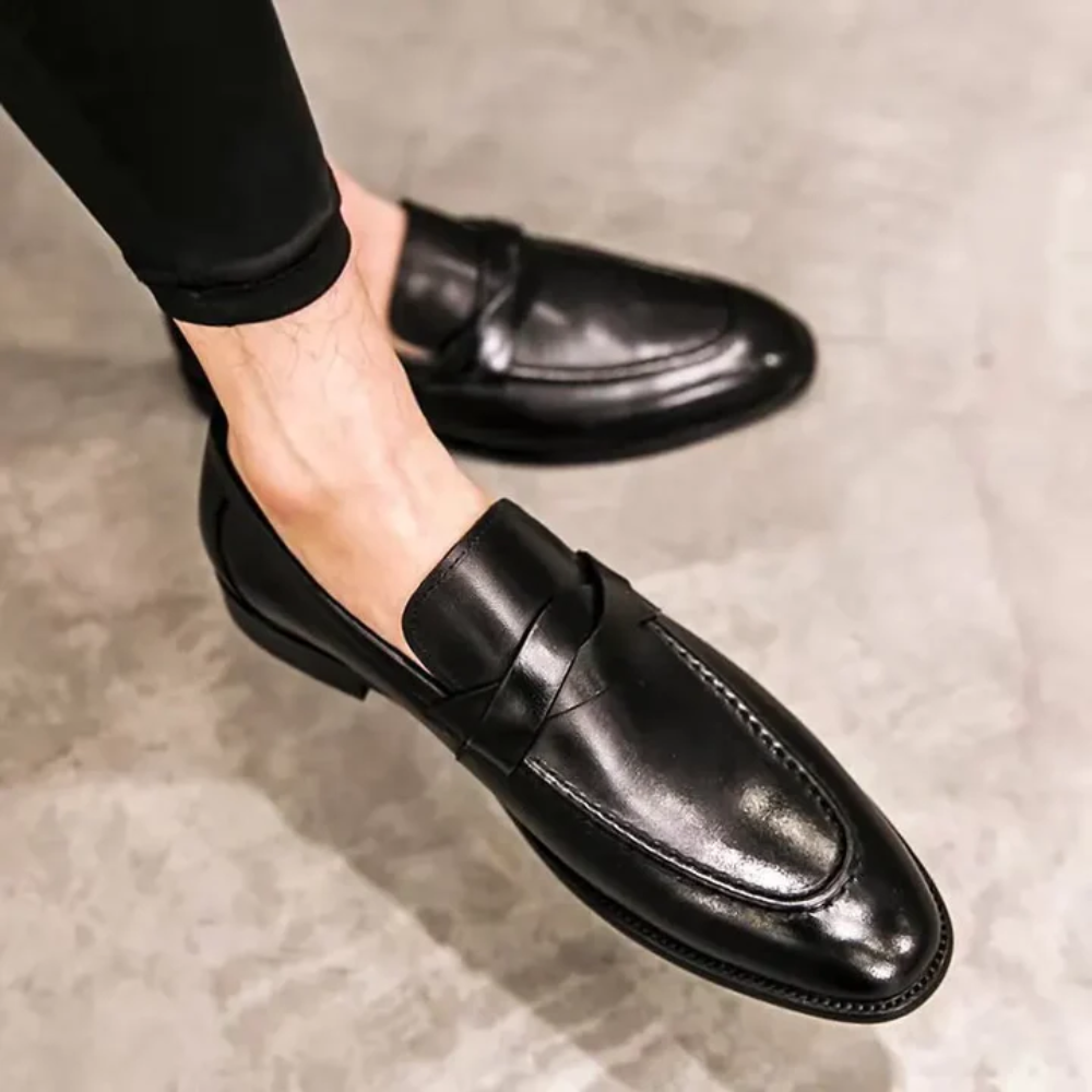 Chique leer Loafers
