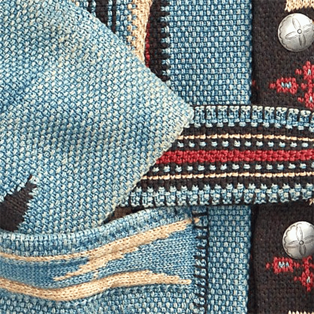 Traditioneel wollen vest