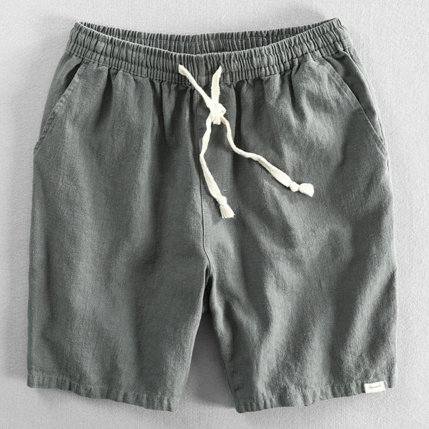 Katoenen korte broek in Japanse stijl