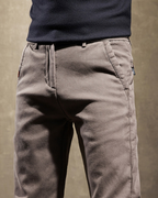 Casual broek met slanke pasvorm