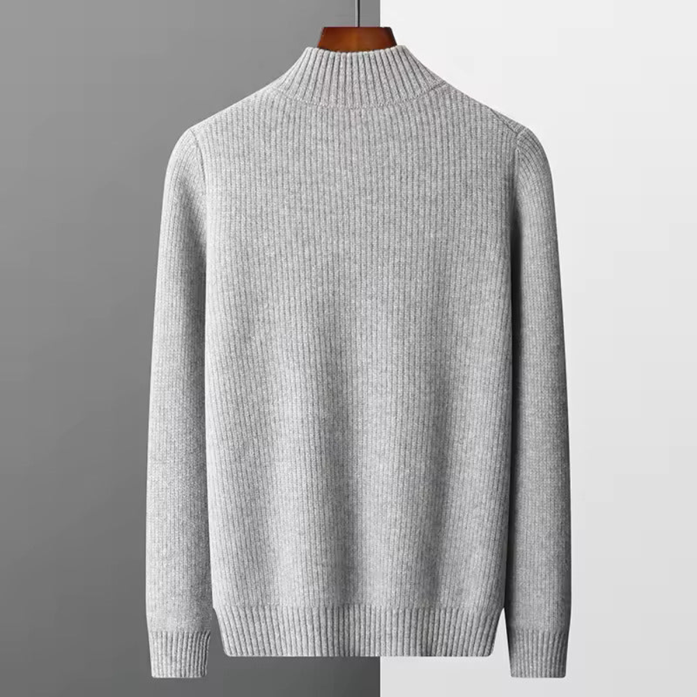 Seychellen kasjmier geribbeld vest