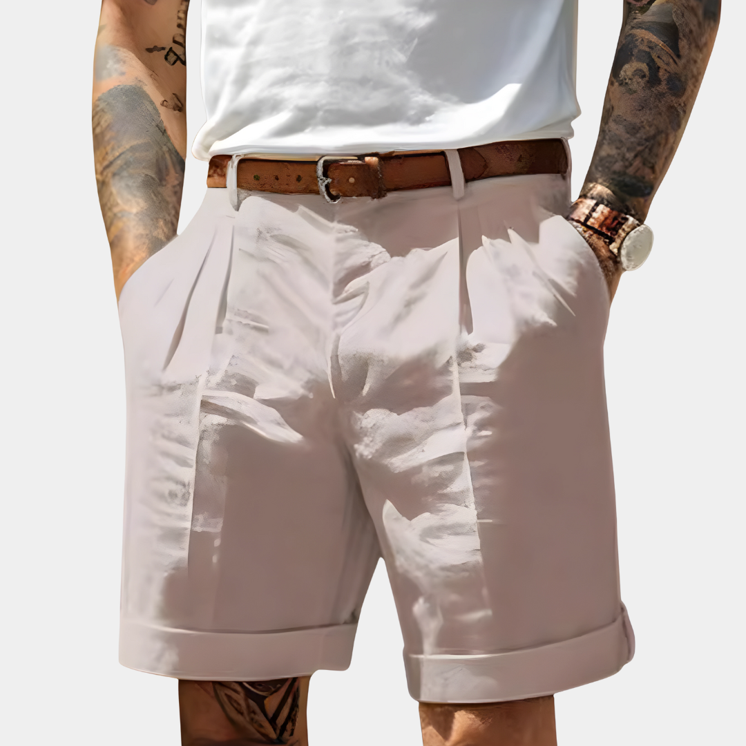Casual katoenen korte broek