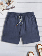 Casual linnen korte broek