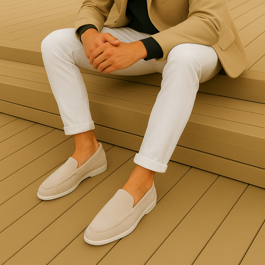 Chique suède Loafers