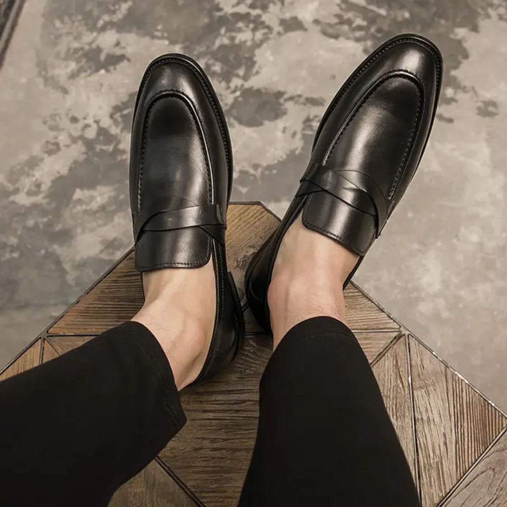 Chique leer Loafers