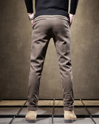 Casual broek met slanke pasvorm