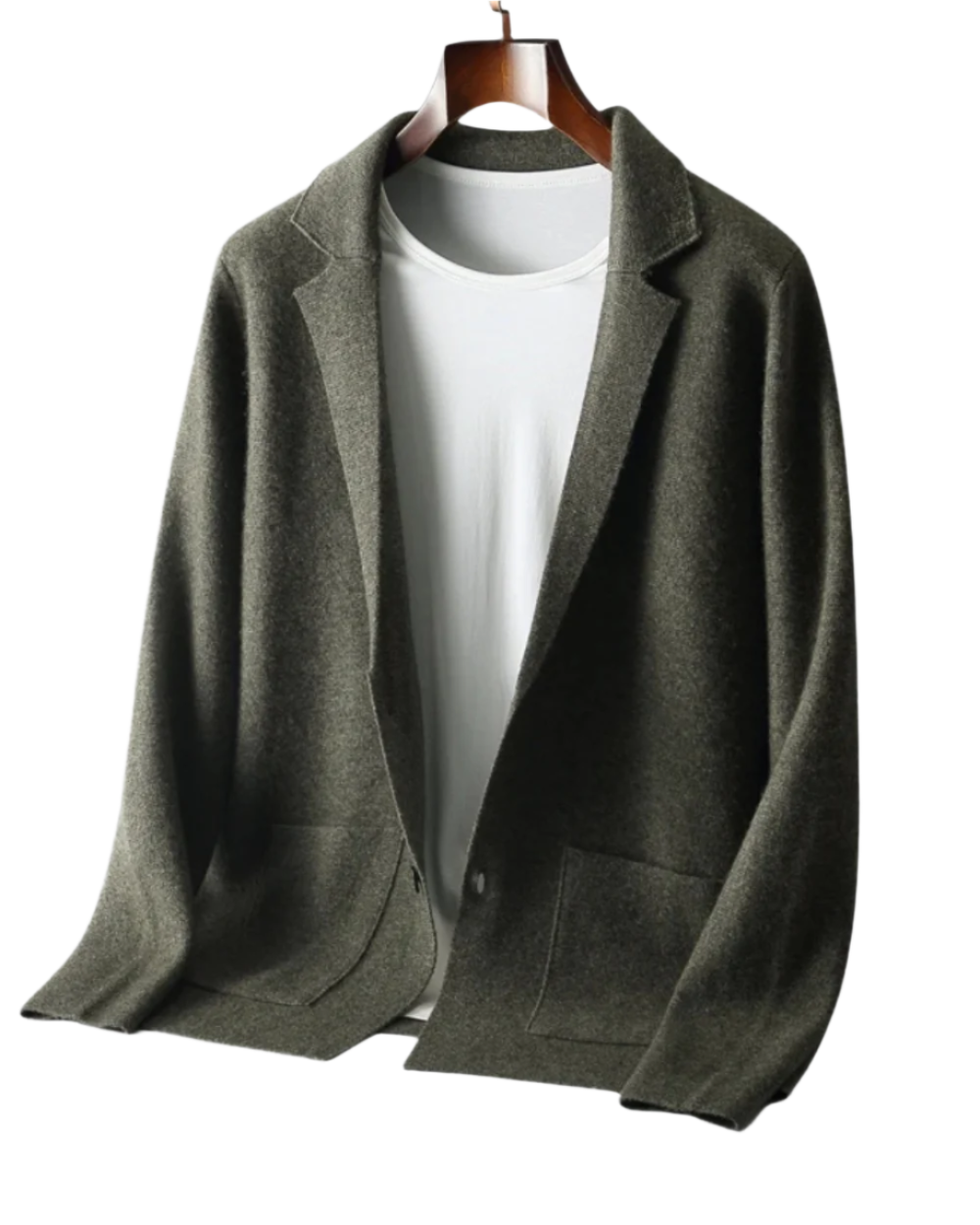 Bacchus kasjmier vest met knopen