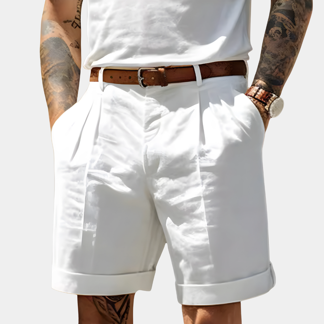 Casual katoenen korte broek