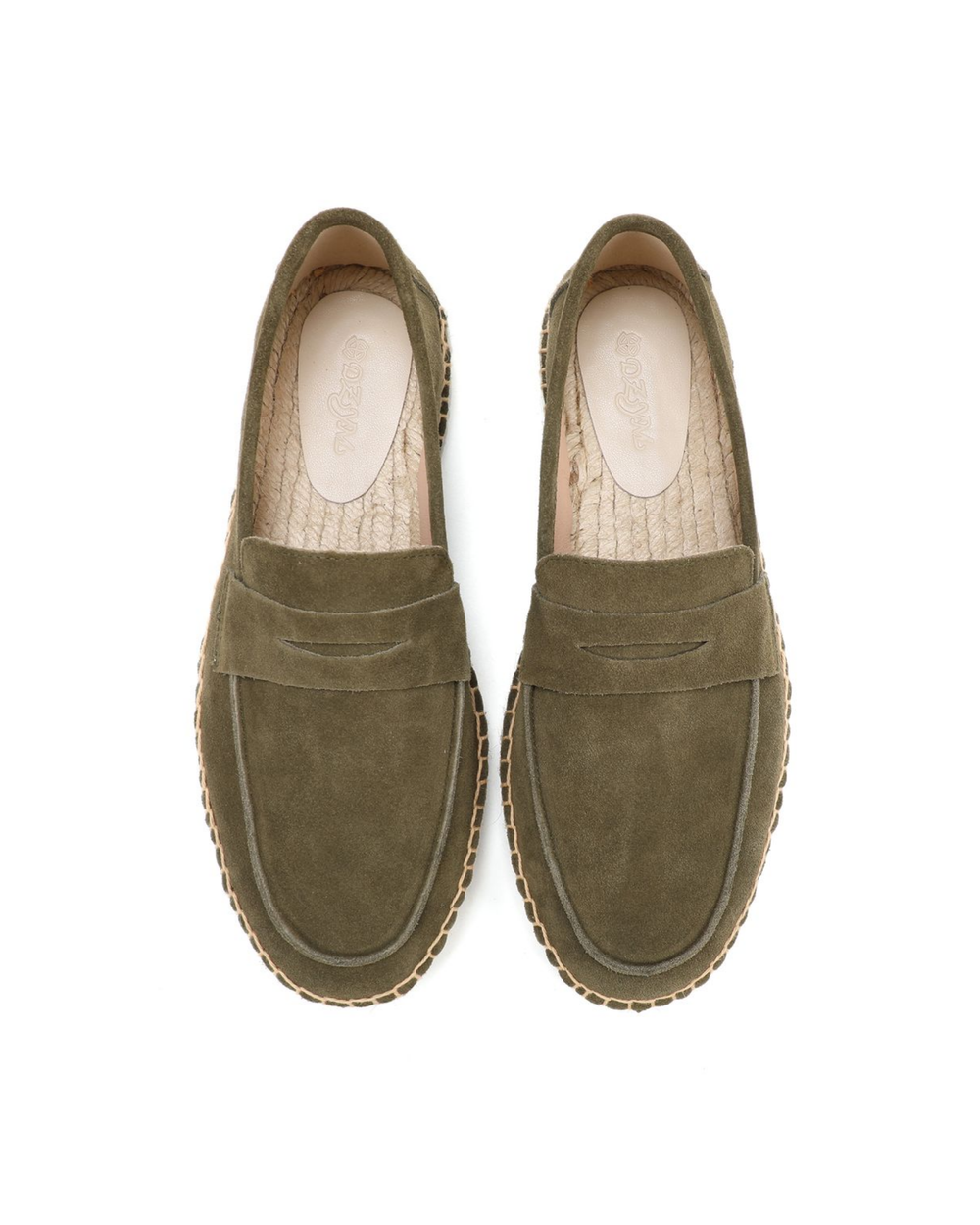 Elegante espadrilles van suède