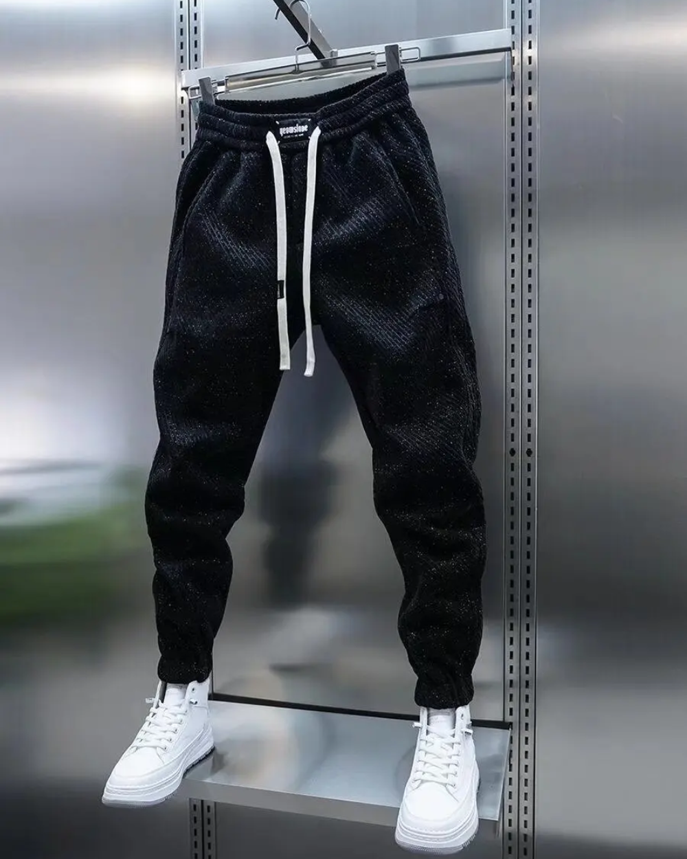Casual broek met patroon