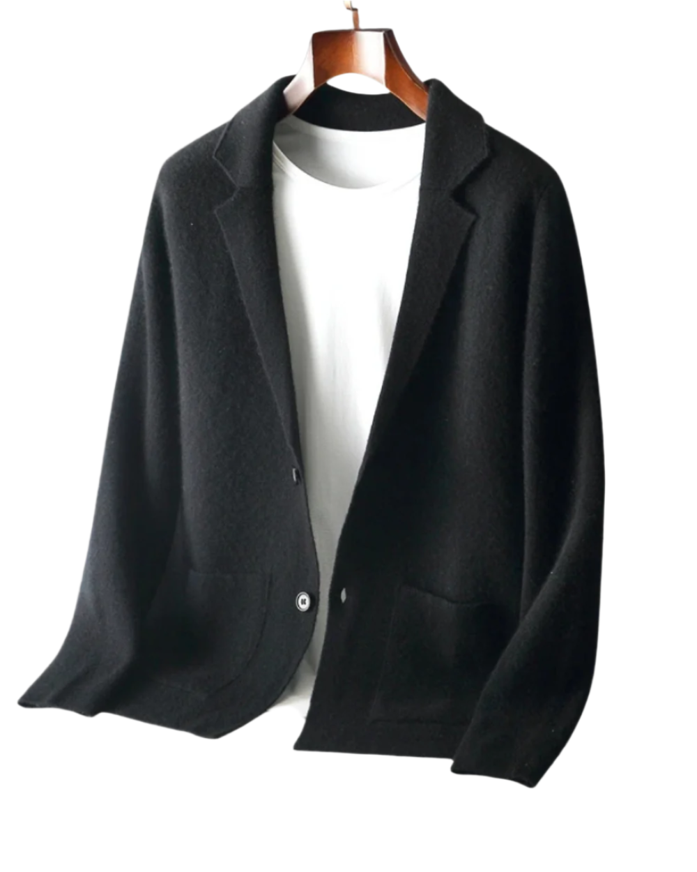 Bacchus kasjmier vest met knopen