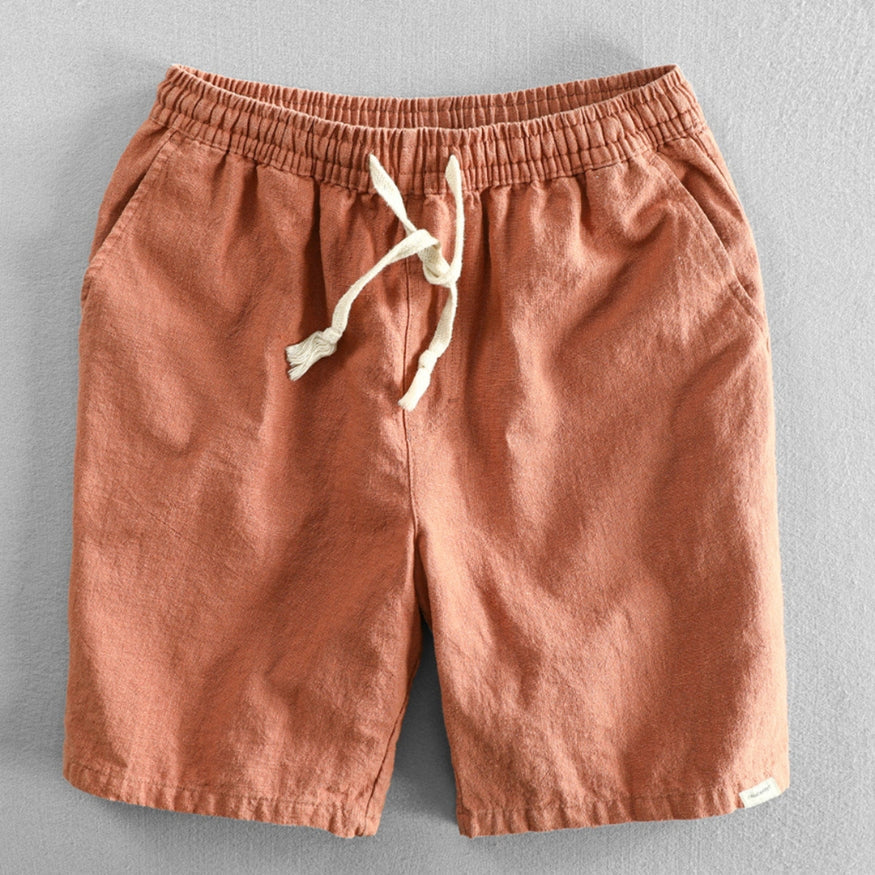 Katoenen korte broek in Japanse stijl