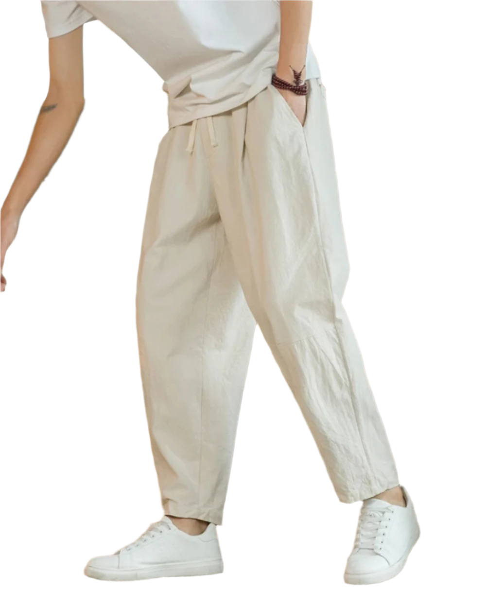 Rome katoenen broek