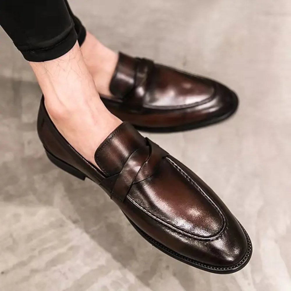Chique leer Loafers