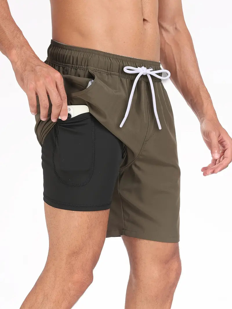 Zwemshorts met zakken