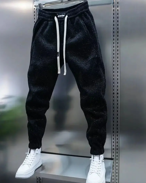 Casual broek met patroon
