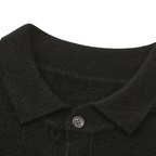 Poloshirt van 100% kasjmier