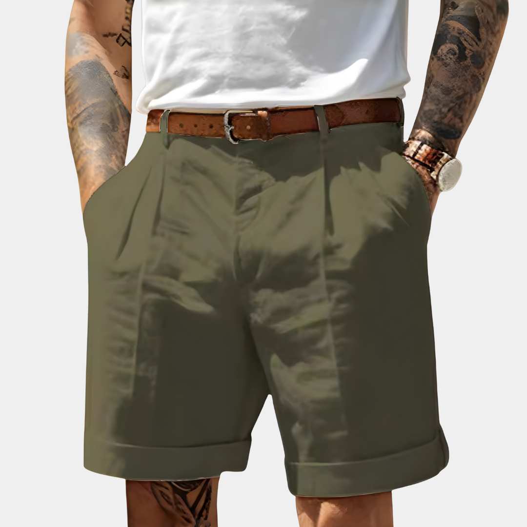 Casual katoenen korte broek
