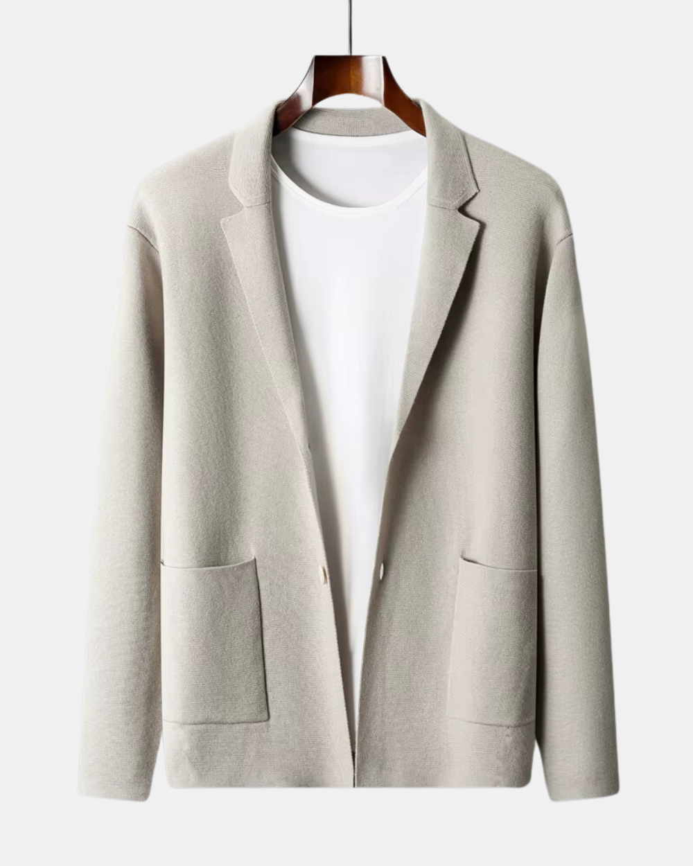Bacchus kasjmier vest met knopen