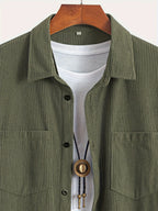 Casual corduroy vest