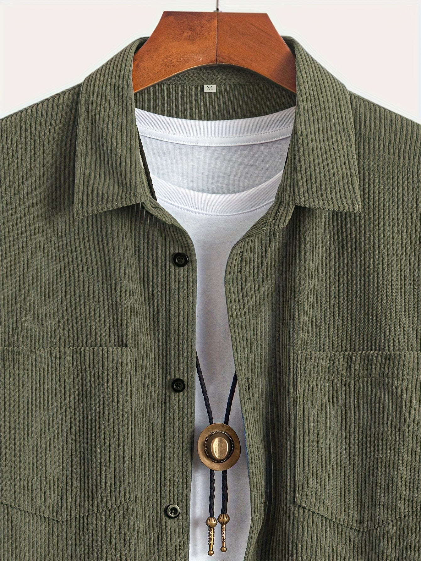 Casual corduroy vest