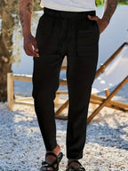 Elegante linnen broek