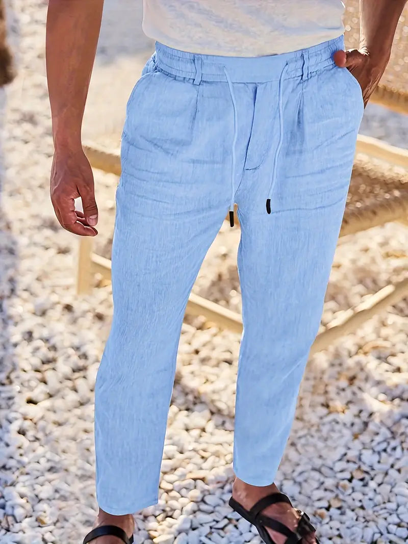 Elegante linnen broek